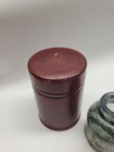 Antique Travelers Ink Wooden Screw Lid Case And Diamond Ink 1 1 2 Oz Glass Jar