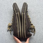 Vtg Converse Chuck Taylor All Star European Brown Leather Mens Size 9 5