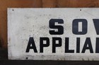 Vintage Two Sided Metal Sign- Sowers Appliance Store