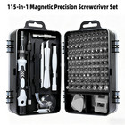 115 In 1 Magnetic Precision Repair Screwdriver Set Electronics Tool Kit