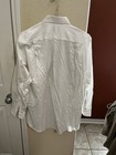 Jos  A  Bank Traveler s Collection Tailored White Dress Shirt 16 5 34 Cotton