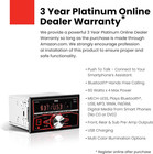 820brgb Car Stereo - Double Din  Bluetooth  No Cd Dvd Player  Am fm Radio Receiv