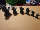 Rare Antique  Set  6 Bronze Burmese-myanmar Figural Hintha Bird Opium Weights