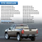 Driver Left Mirror Glass Heated Chevy Silverado Sierra 2007-2013 Gm1324138 