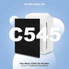 4 Pack C545 Carbon Prefilter S For Winix Air Purifier Filter  Fits Winix   