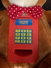 2003 Vtg General Creations Bobby Banker Bear Talking Atm Plush Coin Counter Bank