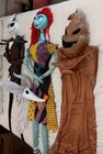 Nightmare Before Christmas Hanging Decorations Jack Sally Oogie Zero Set Of 4