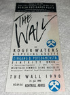 Roger Waters Berlin The Wall 1990 Unused Concert Ticket Rare Original Pink Floyd