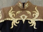 Woods Western Vtg 80s Custom Made Equestrian Show Shirt Jacket Women Xs Usa Made