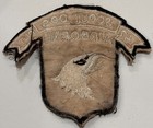 42nd Scout Dog Platoon Patch Vietnam War Airborne Recon K9 Felt Back