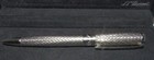 S t  Dupont D Line Ball Point Pen  Fire Head Palladium Mint In Box