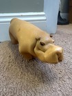 1960s Leather Hippo By Deru  Germany