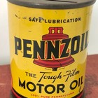 Vintage Pennzoil Motor Oil Tin Bank