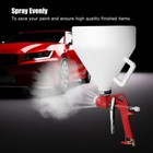 Air Hopper Spray Gun Paint Texture Drywall Wall Painting Sprayer W  3 Nozzles Us