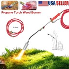 Portable Propane Torch Weed Burner Ice Snow Melter Outdoor Flame Thrower W  Hose