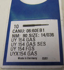 Schmetz Uy154 Gas Ses 90 14 Curved Overlock Needles Size 14 Pack Of 10