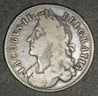 1685 Great Britain 1 2 Half Crown James Ii S-3408  England Silver Coin
