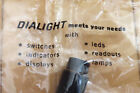 Vtg Nifsp Dialco Dialight 804-1710-0331-504 Press To Test Indicator  red Lens 