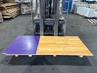 Wood Gym Floor - 7  X 42  X 2-1 4 