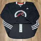 Arizona Coyotes Adidas Mic Team Issued Player Pro Practice Jersey Mens 58 3xl