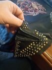 Harley Davidson Women s Tribal Bar Leather Vest  New  1w 