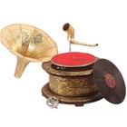 Antique Gramophone  Fully Functional Working Phonograph  Win-up Record Player C6