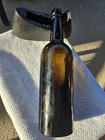 Antique Bottle From 1855-1861 Crude Black Glass 12  Bottle From England