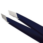 Exclusive Evening Blue Slant Tweezer - Hair Removal Tweezers  Stainless Steel