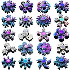 Rainbow Fidget Spinner Metal Hand Spinner Stress Anxiety Relief Toy Adults