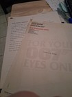 For Your Eyes Only 1981 Pressbook 007 Production Notes 40 Pages Rare