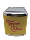 Topo Chico Metal 6x4    Yellow And Silver Napkin Holder Bar Restaurant Collection