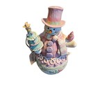 Jim Shore Heartwood Creek Pastel Winter Wonders Snowman Figurine 6017019 Nib