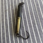  Vintage Chatillon   Sons Hanging Spring Balance Scale Brass Plate 50 Lb Usa