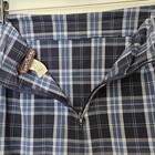 Vtg Exact Change Plaid Mini Skirt Blue Black Y2k School Girl Coquette Sz 11 Usa 