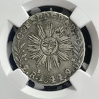 1844 Argentina Cordoba  confederada  2 Reales Ngc Vf35 Lot g934 Silver  Scarce 