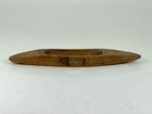 Antique Vintage Wood Wooden Shuttle Loom Weaving Tool 11 25  L X 1  X 1 75 