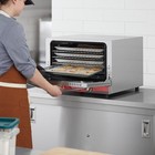 Half Size Commercial Restaurant Kitchen Countertop Electric Convection Oven 120v