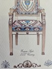 The Bombay Company Vintage Chair Print Wall Art