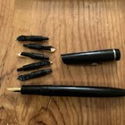 Osmiroid Fountain Pen   Six Italic Nib Units - Lettering Pen Set - England