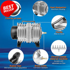 Commercial Aquarium Air Pump Aluminum 1750gph Pond Tank Hydroponics Bubbler Us