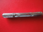 J7180  Antique Dutch Snake  Wrapped  833 Silver Needle Case   See Description