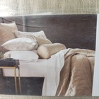 Hotel Collection Glint King Quilted 3 Piece Coverlet Set Gold