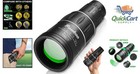 Lightweight 16x52 Waterproof Monocular Telescope - Adventure Ready For All Ages