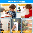 Magnetic Whiteboard Markers - 12 Count Colorful Fine Tip Dry Erase Markers With 