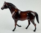 Hartland Plastics Mare Foal Stallion Horse Family Brown Baby Suckling Vintage