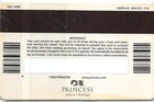 Princess Cruise Line Passenger Id Card boarding Pass  Gemplus 30041513  blank 