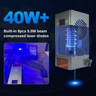 Lasertree Optical Power 20w 30w 40w 60w Laser Head Cutting Engraver Module Tools