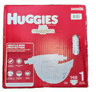 Huggies Little Snugglers Baby Diapers  Size 1 - 148 Count