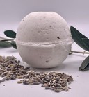 Set Of 4 Lavender Mint Bath Bombs  All Natural  Organic Oils