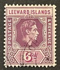 Travelstamps  1938 Leeward Islands Stamps Scott  110 - 6d Kevi - Used